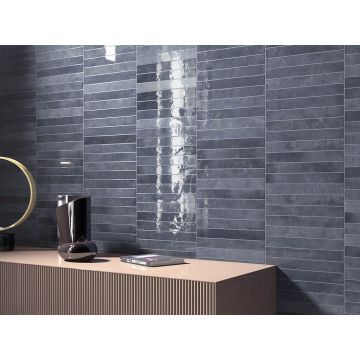 Керамогранит Equipe (Эквип) Verticale Deep Royal 5x40 см