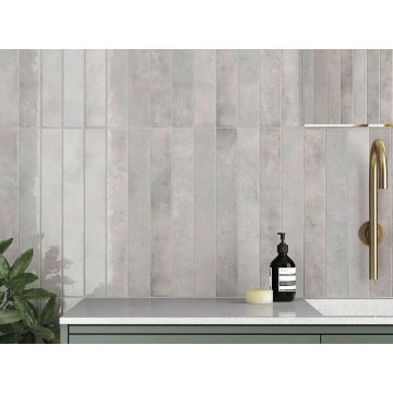 Керамогранит Equipe (Эквип) Verticale Dim Gray 5x40 см