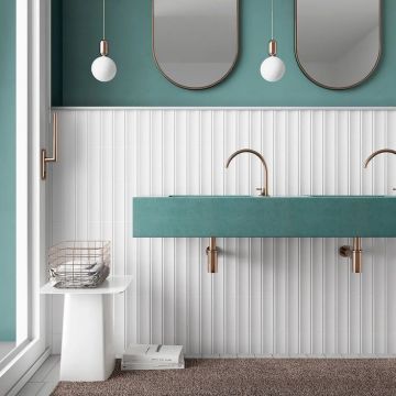 Настенная плитка Equipe (Эквип) Vibe IN Gesso White Matt 6,5x20 см