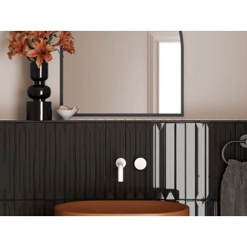 Настенная плитка Equipe (Эквип) Vitral Axis Black 5x40 см