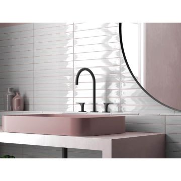 Настенная плитка Equipe (Эквип) Vitral Axis Light Grey 5x40 см