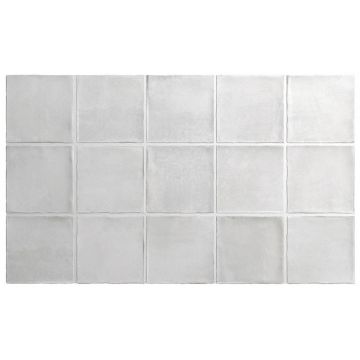 Базовая плита Эквайп Argile 10х10 см серый 27576, Ice, Equipe