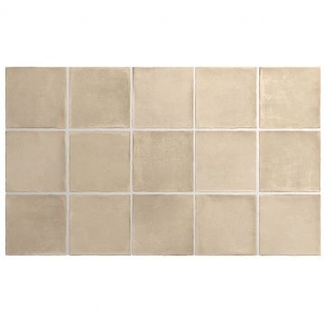 Базовая плита Эквайп Argile 10х10 см бежевый 27578, Siena, Equipe