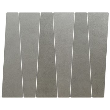 Эквайп Керамогранит bamboo 5,6х22,4 см серый матовый 32456, Bamboo Gris, Equipe