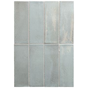 Базовая плита Эквайп Miyako 15х5 см серый глянцевая 32327, Blue Moon Gloss, Equipe