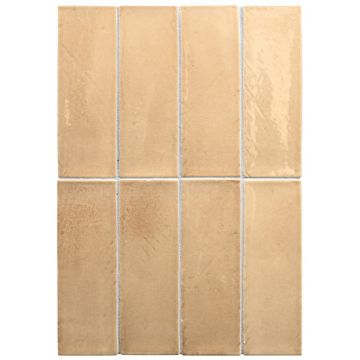 Базовая плита Эквайп miyako 15х5 см бежевый, золотой глянцевая 32326, Golden Ochre Gloss, Equipe