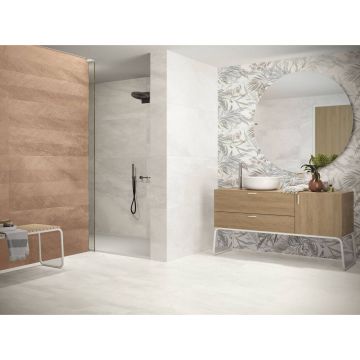 Керамогранит AB Azulejos Benadresa (Аб Азулиос Бенадреса) Halima Fleur Blanc Rect. 60x120 см