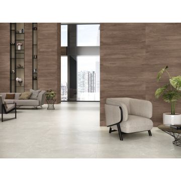 Керамогранит AB Azulejos Benadresa (Аб Азулиос Бенадреса) Nobile Greige Rect 20х120 см