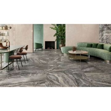 Керамогранит Caesar (Каесар) Anima futura keen grey luc rt 60х120 см