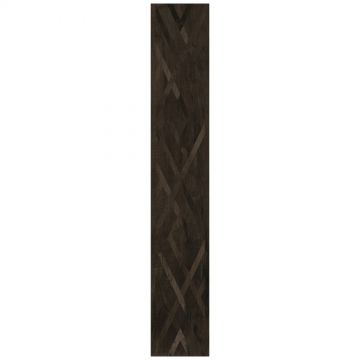 Декор Кердомус Antique 120х20 см коричневый, черный матовый, Decor Wenge Fondi Rett.decorati, 7307, Cerdomus