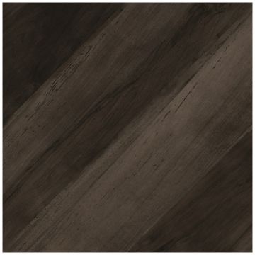 Керамогранит Кердомус Antique 60х60 см коричневый, черный матовый, Decor Wenge Fondi Rett Decorati, Cerdomus