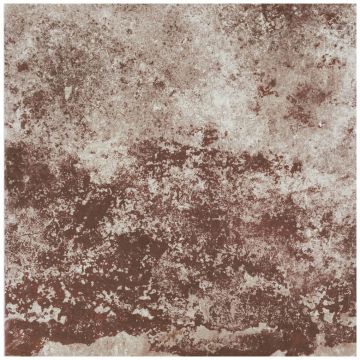 Керамогранит Кир Molo Audace 40х40 см бордовый, серый матовый глазурованный, Rosso Damante, Cir