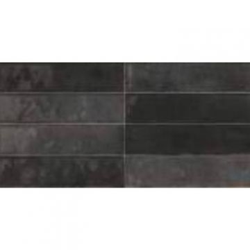 Настенная плитка Mykonos Ceramica (Муконос Керамика) Mallorca Black 7.5x30 см