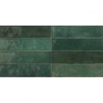 Настенная плитка Mykonos Ceramica (Муконос Керамика) Mallorca Green 7.5x30 см