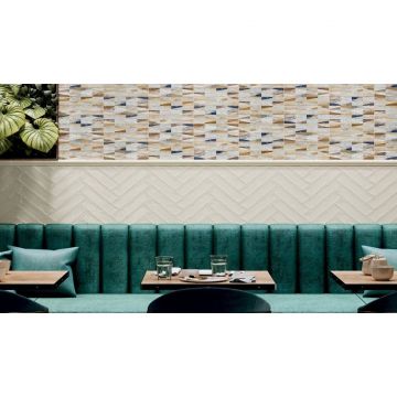 Бордюр Ribesalbes (Рибесалбес) Listelo Ocean Gloss White 2,5x30 см