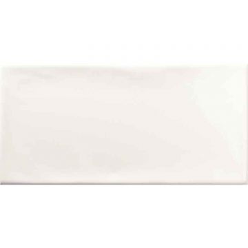 Керамическая плитка Ribesalbes (Рибесалбес) Ocean Gloss White 7,5x15 см