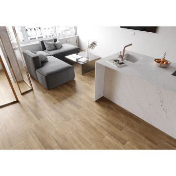 Керамогранит New Tiles Islandia abedul 20x120 см