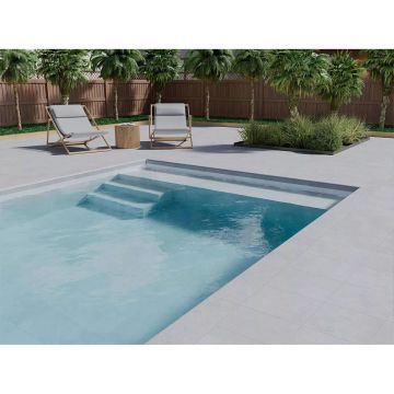 Ступень New Tiles Multistep Stone blanco 33x120 см
