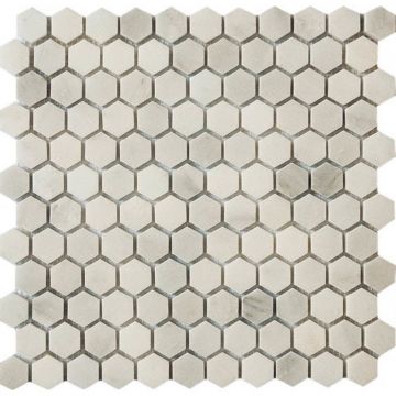 Мозаика Q-Stones Muare камень 30,5х30,5 см QS-Hex001-25P/10 (78799208)
