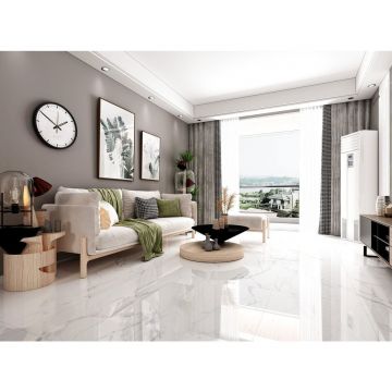 Керамогранит Global Tile (Глобал Тайл) Andrea Белый 60х120 см GT1206015903PDR