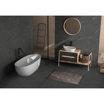 Керамогранит Global Tile (Глобал Тайл) Lakeside Черный 60х120 см GT1206014305MCR