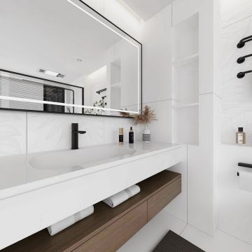 Керамогранит Global Tile (Глобал Тайл) Lavina Белый 60х120 см GT1206016603MDR1