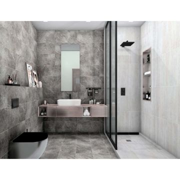 Керамогранит Global Tile (Глобал Тайл) Storm Серый 30х60 см GT222VG