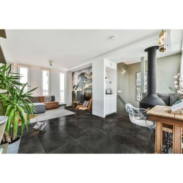 Керамогранит Global Tile (Глобал Тайл) Freya Черный 60х120 см GT120608605SSR