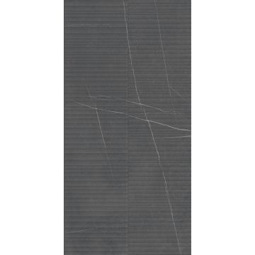 Керамогранит Global Tile (Глобал Тайл) Nylo Черный 60х120 см GT1206014965MR