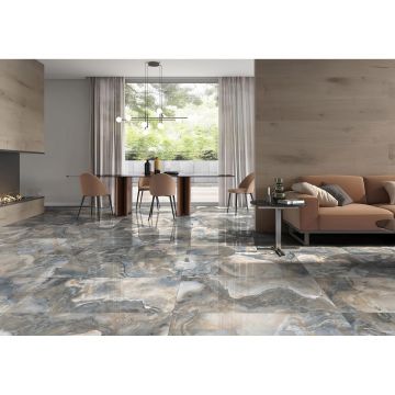 Керамогранит Global Tile (Глобал Тайл) Indigo Синий 60х120 см GT1206014612PR