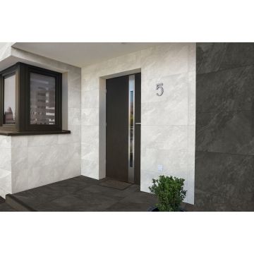 Керамогранит Global Tile (Глобал Тайл) Newton Черный 40х80 см GT408013705MSR11