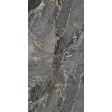Керамогранит Global Tile (Глобал Тайл) Stonela Черный 60х120 см GT1206018005MCR