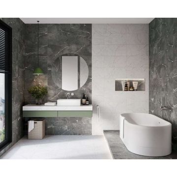 Керамогранит Global Tile (Глобал Тайл) Antares Белый 30х60 см GT226VG