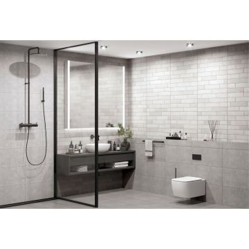 Плитка облицовочная Global Tile (Глобал Тайл) Urban Серый 30х60 см GT155VG