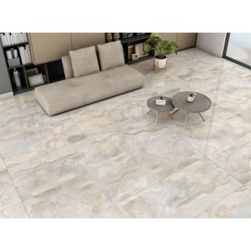 Керамогранит Global Tile (Глобал Тайл) Miller Onyx Бежевый 60х120 см GT120605902PR
