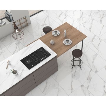Керамогранит Global Tile (Глобал Тайл) Monza Белый 60х120 см GT120607803PR