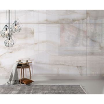 Керамогранит Global Tile (Глобал Тайл) Lonic Белый 60х120 см GT120603803PR