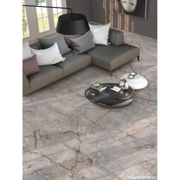 Керамогранит Global Tile (Глобал Тайл) Bizarre Серый 60х120 см GT120604201MGR