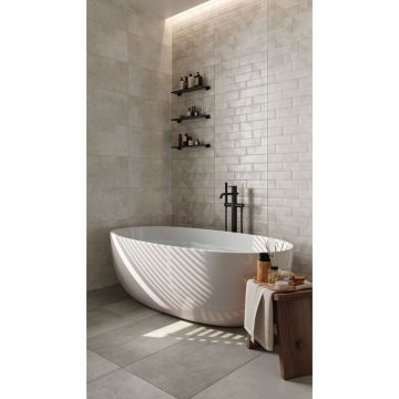 Настенная плита Global Tile (Глобал Тайл) Quarto Серый 30х60 см GT212VG