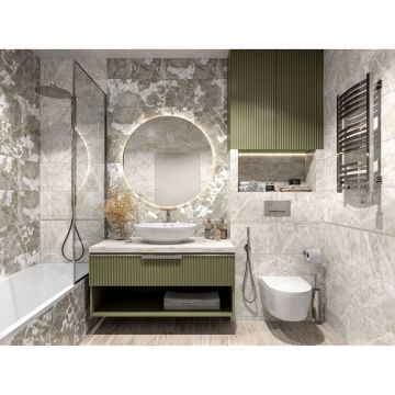 Настенная плита Global Tile (Глобал Тайл) Action Серый 30х60 см GT210VG