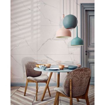 Керамогранит Global Tile (Глобал Тайл) Romantic Белый 60х120 см GT120607603PR/30