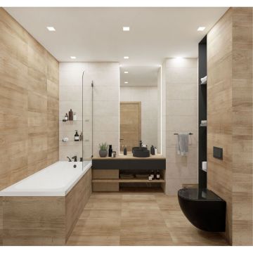 Керамогранит Global Tile (Глобал Тайл) Nostrum Бежевый 30х60 см 6260-0210