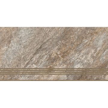 Ступень керамическая Global Tile (Глобал Тайл) Thor Бежевый 30х60 см ST216VG
