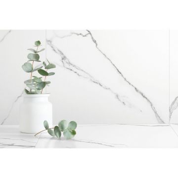 Керамогранит Global Tile (Глобал Тайл) Marmo грес глазурованный Белый 60х120 см GT120600203MR