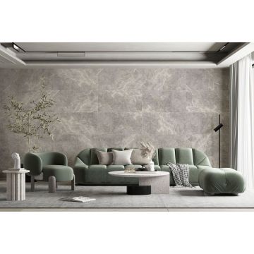 Керамогранит Global Tile (Глобал Тайл) Sacramento грес глазурованный Серый 60х120 см GT120603101MCR