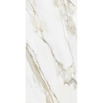 Керамогранит Global Tile (Глобал Тайл) Aura грес глазурованный Белый 60х120 см GT120603403MR