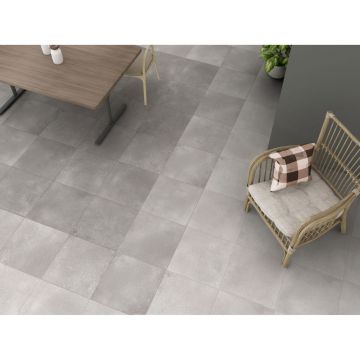Керамогранит Global Tile (Глобал Тайл) Turon Светло-серый матовый 41,2x41,2 см, GT237VG