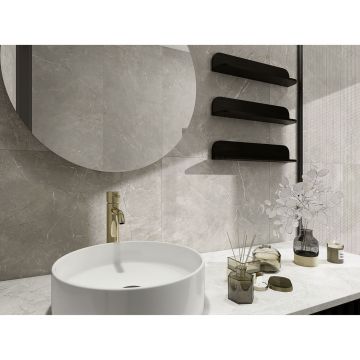 Керамогранит Global Tile (Глобал Тайл) Verso Серый лаппатированный 60x120 см, GT1206020401LGR