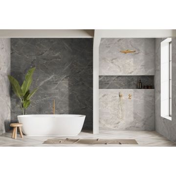 Керамогранит Global Tile (Глобал Тайл) Tulip Серый лаппатированный 60x60 см, GT606012101SPR