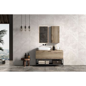Керамогранит Global Tile (Глобал Тайл) Favorito Серо-бежевый матовый 60x60 см, GT606010715MR
